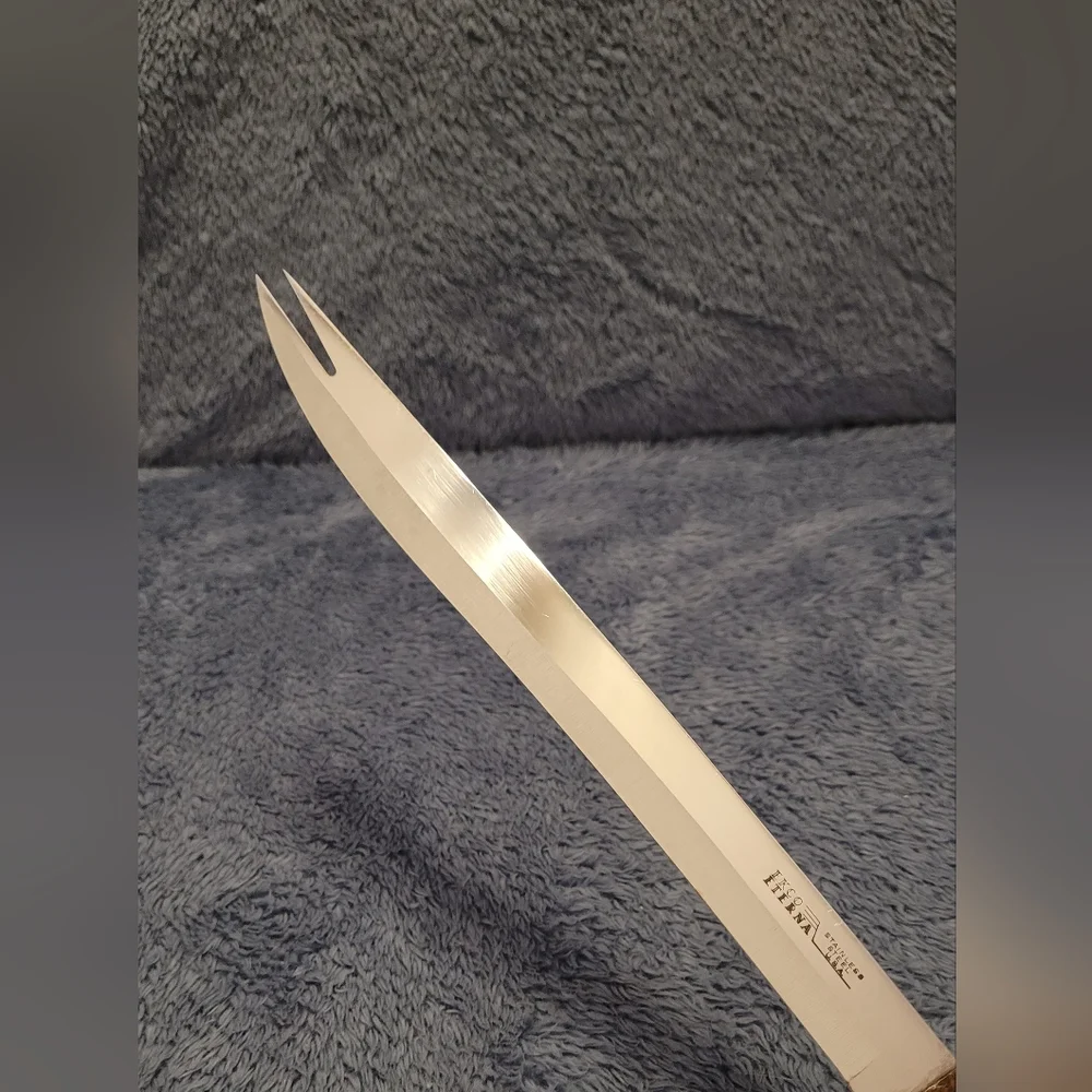Ekco Eterna 2 Prong Vintage Fork Tip Slicer Knife 9